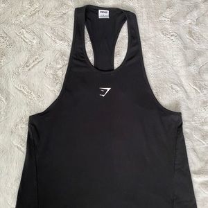 REACT STRINGER
Black
Gymshark Mens
Slim Fit